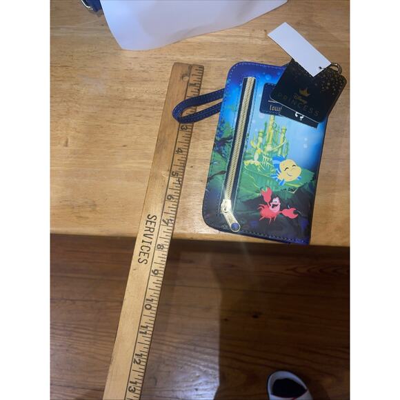 Loungefly Disney The Little Mermaid Silhouette Mini Backpack With Wallet - Picture 11 of 11
